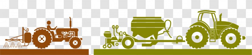 Agricultural Machinery Agriculture Heavy Equipment Icon - Mechanization - People Drive A Tractor Creative Transparent PNG