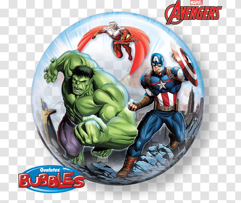 Hulk Thor Balloon Captain America Party - Action Figure Transparent PNG