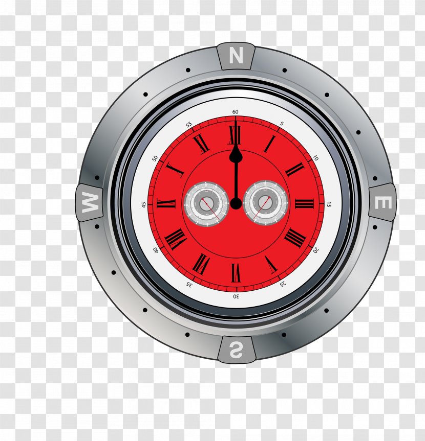 Watch Clock Design Vector Graphics - Alarm Transparent PNG