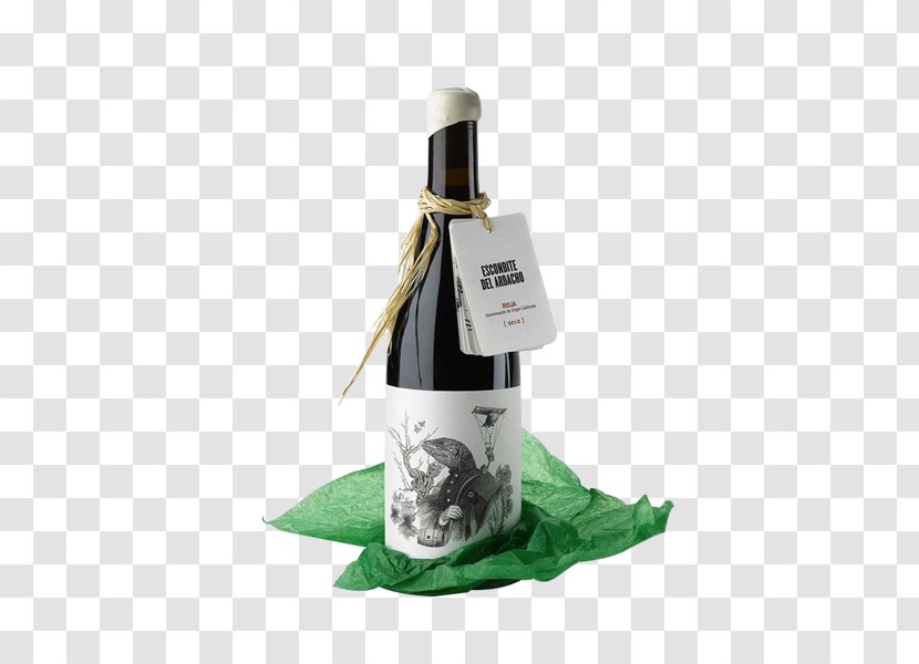 Wine Rioja Liqueur La Casera Bottle - Packaging And Labeling - Design Transparent PNG