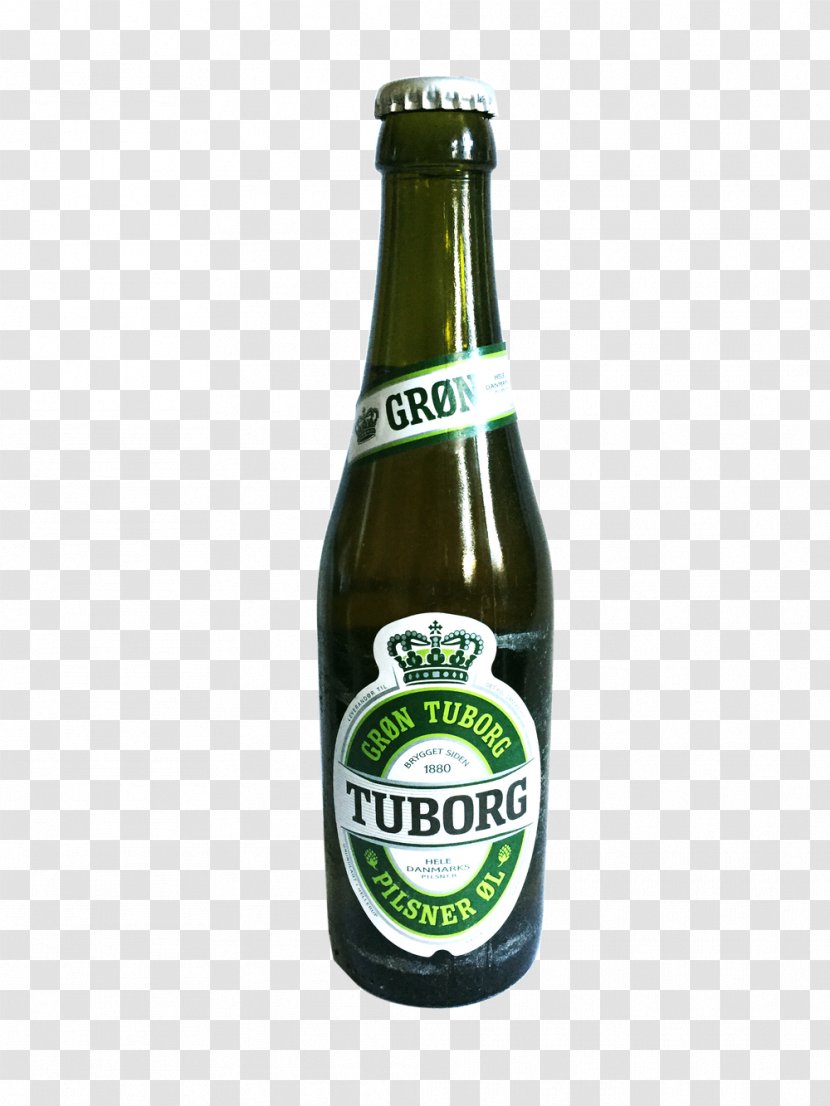 Beer Bottle Tuborg Brewery Glass Transparent PNG