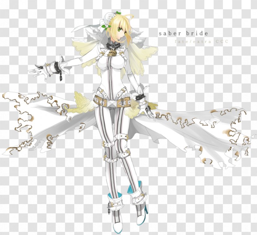 Fate/stay Night Fate/Extra CCC Saber Bride - Flower Transparent PNG