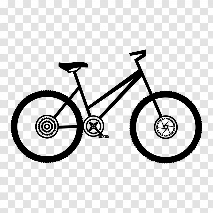 City Bicycle Mountain Bike Cycling Clip Art - Downhill Biking Transparent PNG