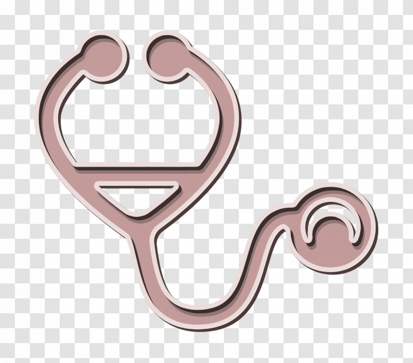 Stethoscope Medical Heart Beats Control Tool Icon Medical Icons Icon Hear Icon Transparent PNG