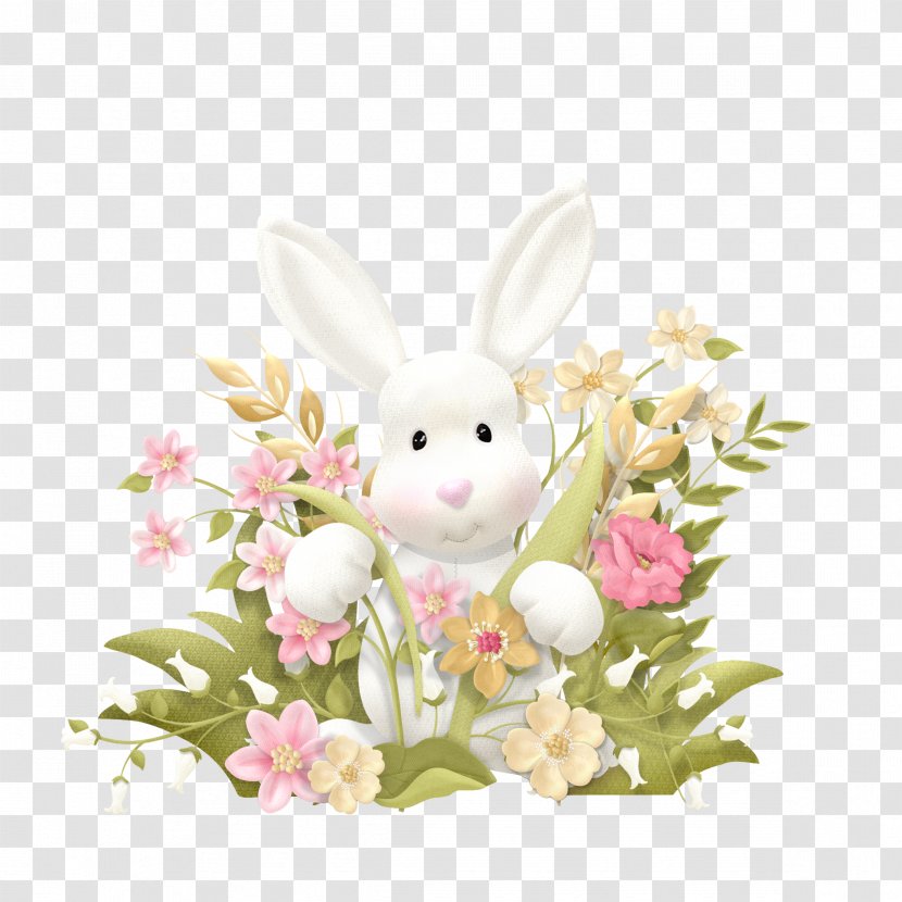 Rabbit Easter Bunny - Rabits And Hares Transparent PNG