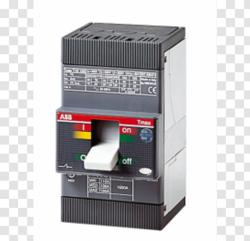 ABB T4N250CW Molded Case Circuit Breaker 600 VAC Group Electrical Switches Switchgear - Electronic Device - 50 Años Transparent PNG