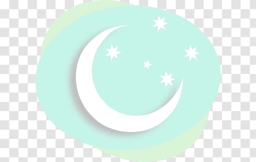 Star Moon Night Sky Clip Art - Border Transparent PNG