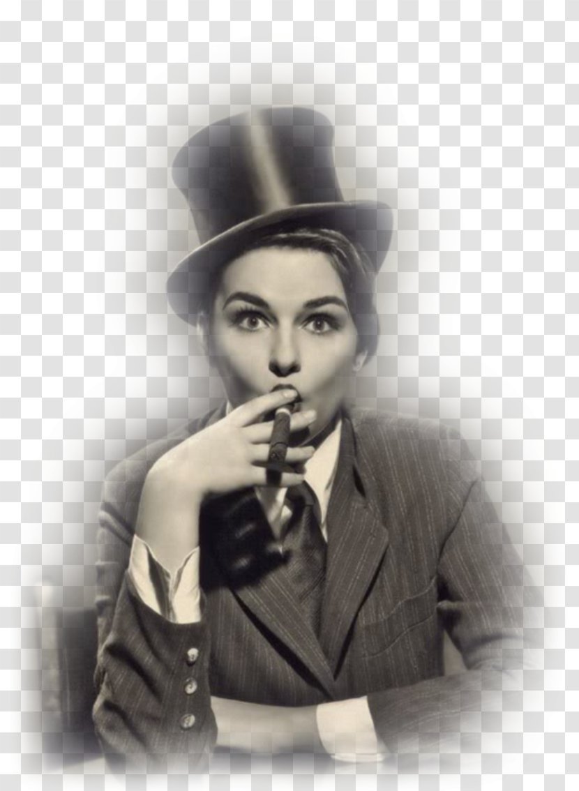 Black And White Woman Clip Art Image - Gentleman Transparent PNG