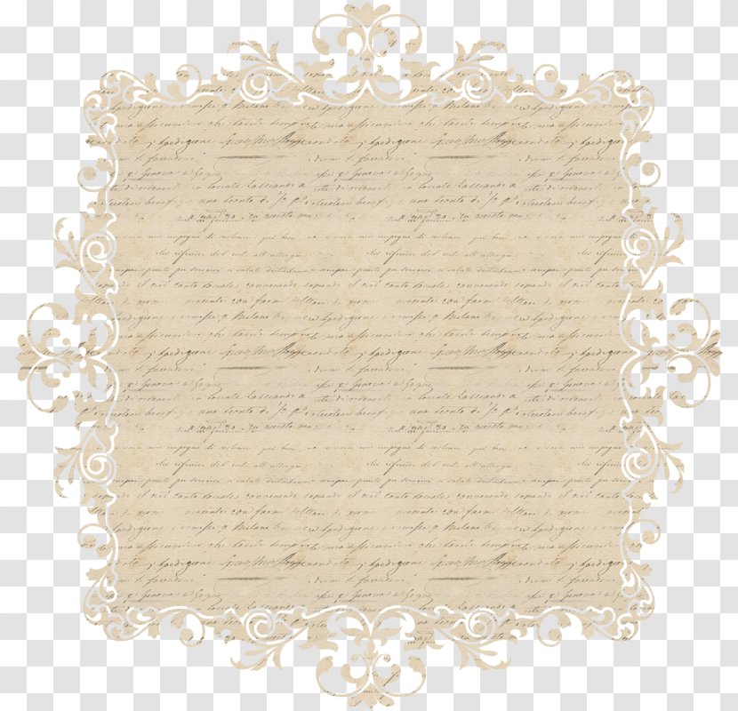 Writing System - Lace - Yellowing Of The English Word Transparent PNG