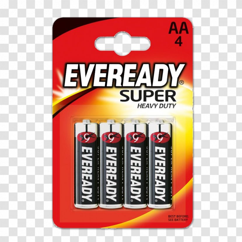 AAA Battery Eveready Company Alkaline Zinc–carbon - Ninevolt Transparent PNG