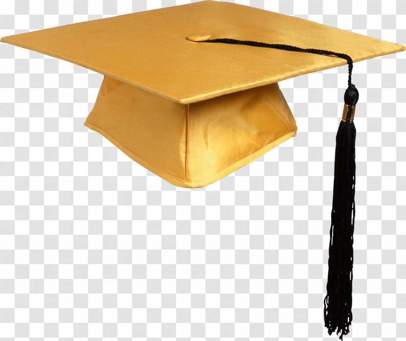 Graduation Ceremony Hat Square Academic Cap - Wood Transparent PNG