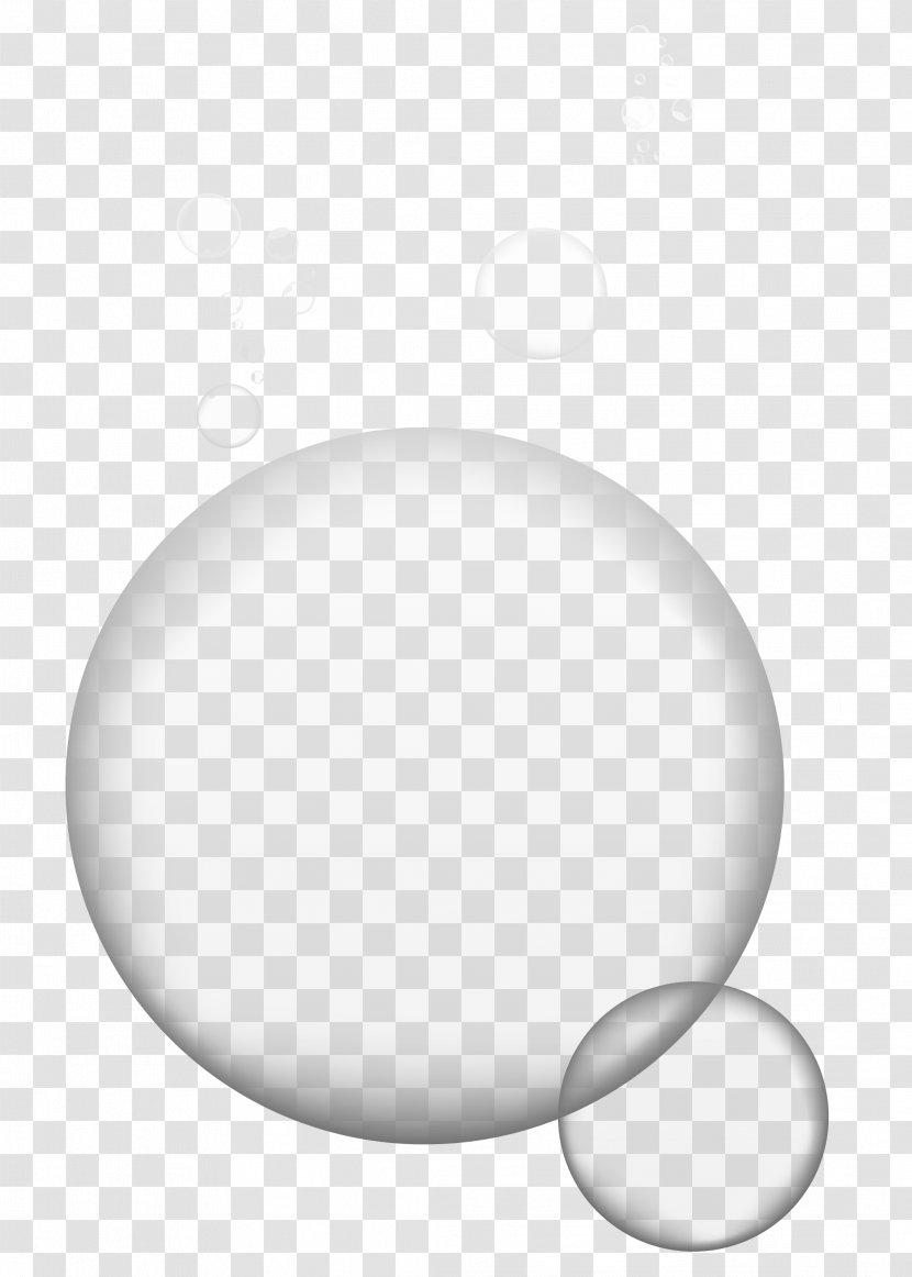 Designer Pattern - White - Bubbles Transparent PNG
