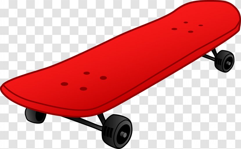 Skateboarding Clip Art - Sports Equipment - Skateboard Cliparts Transparent PNG
