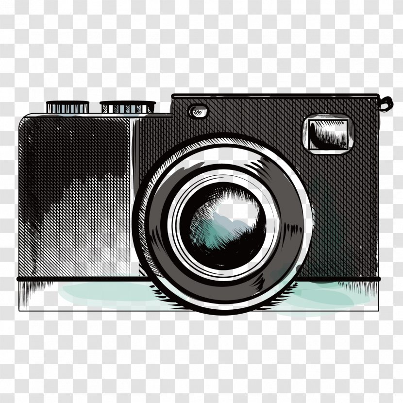 Camera Photography Illustration - Cameras Optics - Vector Lycra Transparent PNG