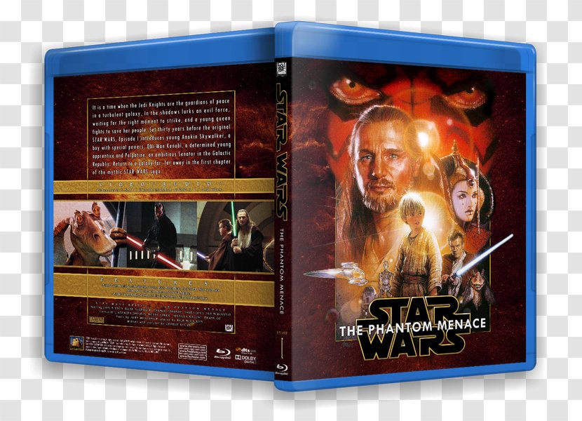 Blu-ray Disc Star Wars Prequel Trilogy Original - James T Kirk Transparent PNG