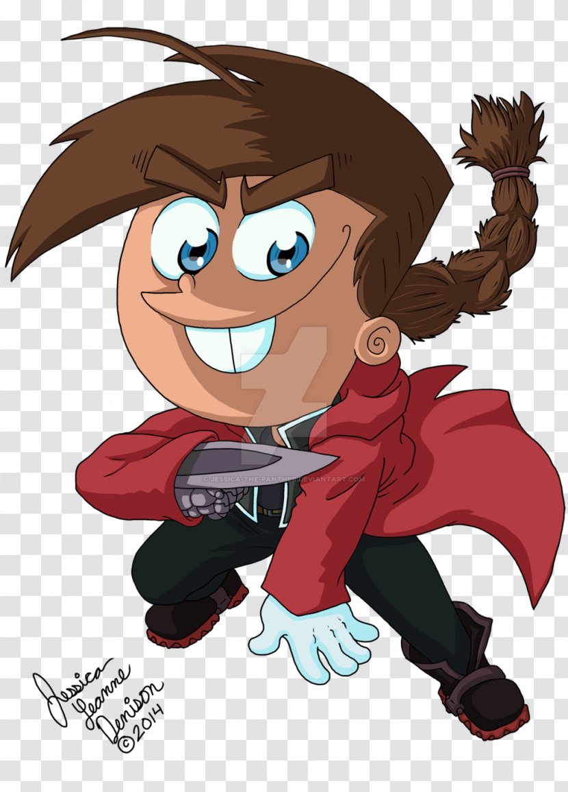 Timmy Turner Cosmo Fan Art - Frame - Elric Transparent PNG