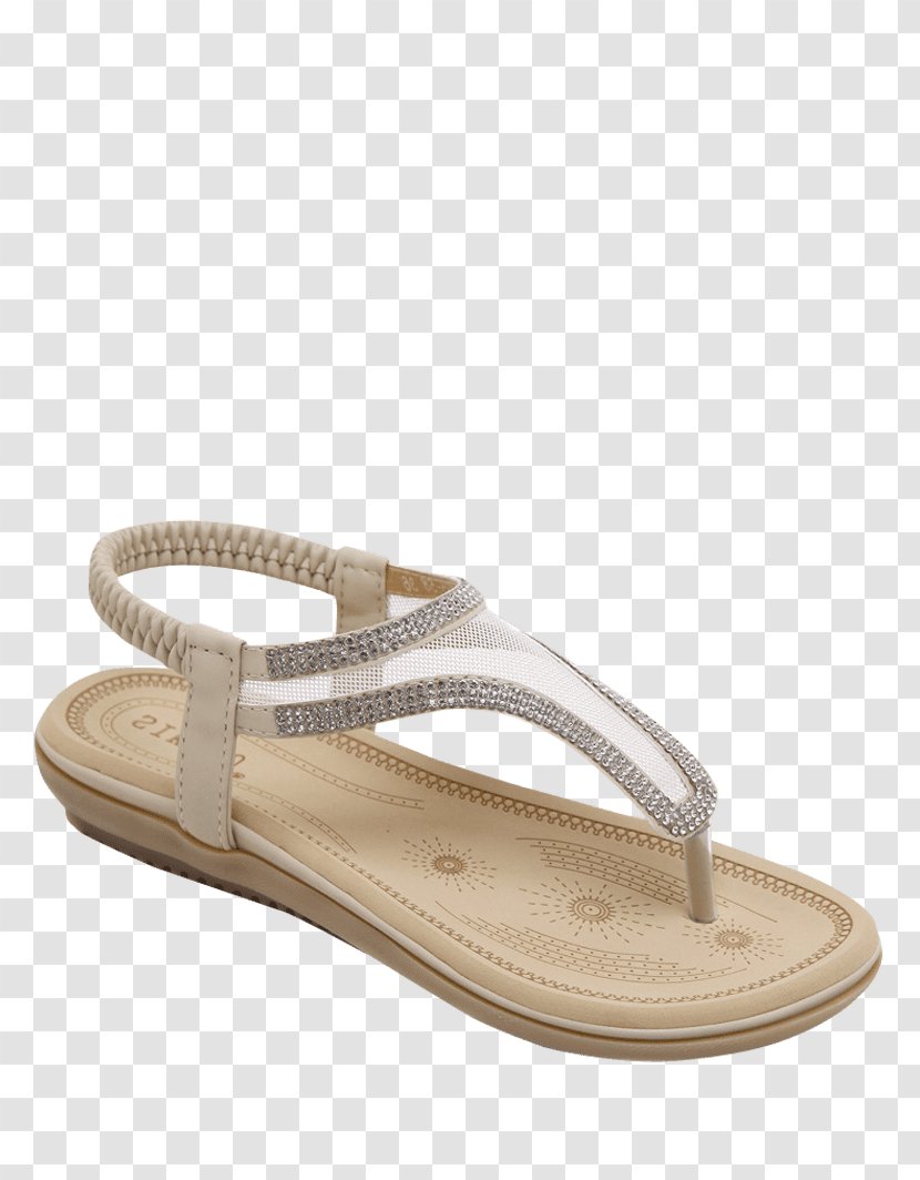 Sandal Flip-flops Peep-toe Shoe Slide - Walking Transparent PNG