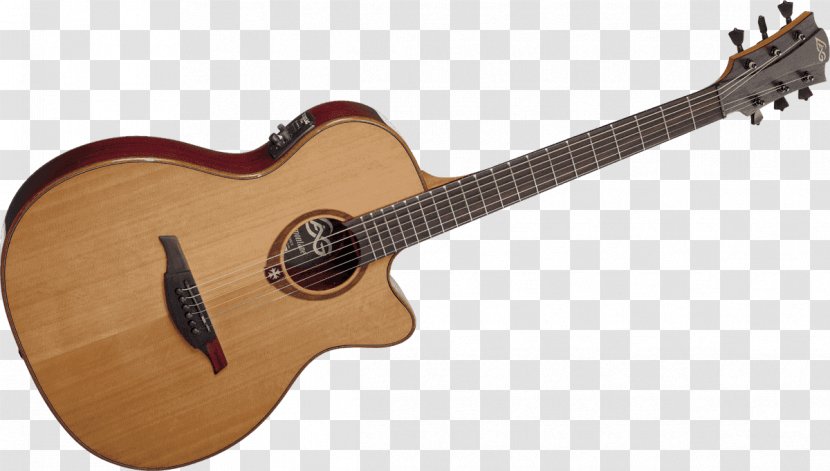 Lag Steel-string Acoustic Guitar Acoustic-electric Dreadnought - Frame Transparent PNG