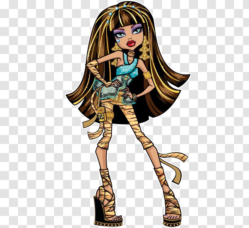 Cleo DeNile Monster High De Nile Doll Frankie Stein - Heart Transparent PNG