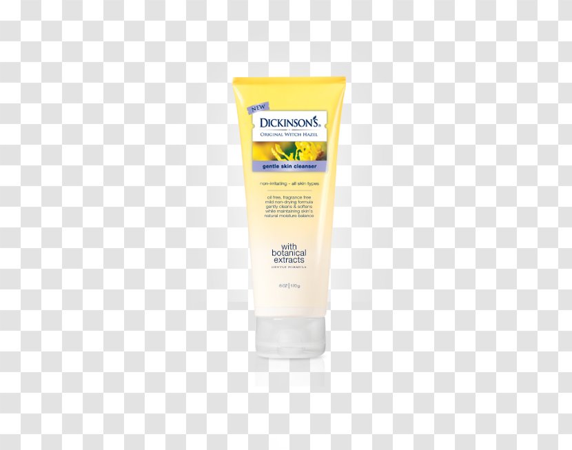 Lotion Sunscreen Cream Witch-hazel Toner - Cleanser Transparent PNG