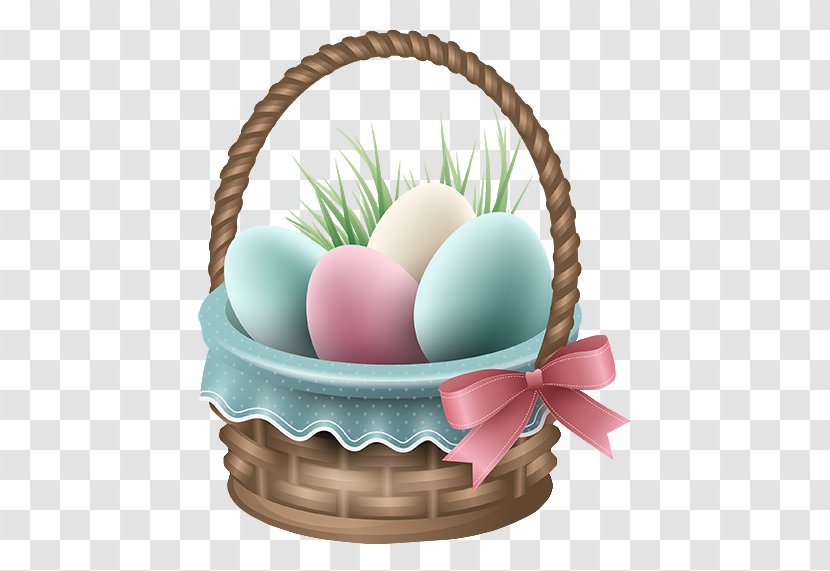 Easter Bunny Basket Clip Art - Raster Graphics Transparent PNG