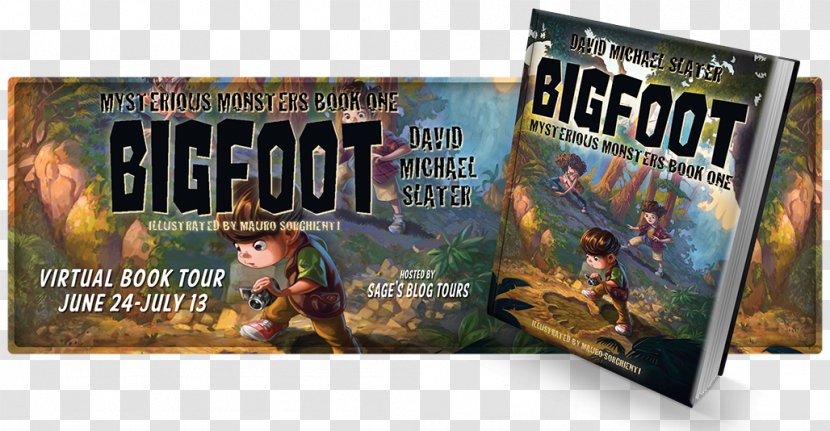 Mysterious Monsters (book One): Bigfoot Poster E-book - Book Transparent PNG
