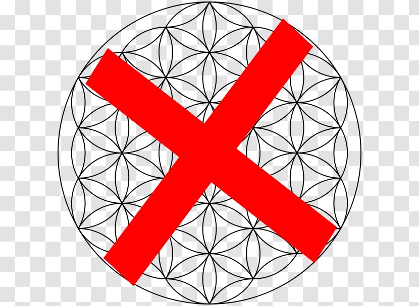 Overlapping Circles Grid Sacred Geometry Life Drawing - Mandala - Symbol Transparent PNG