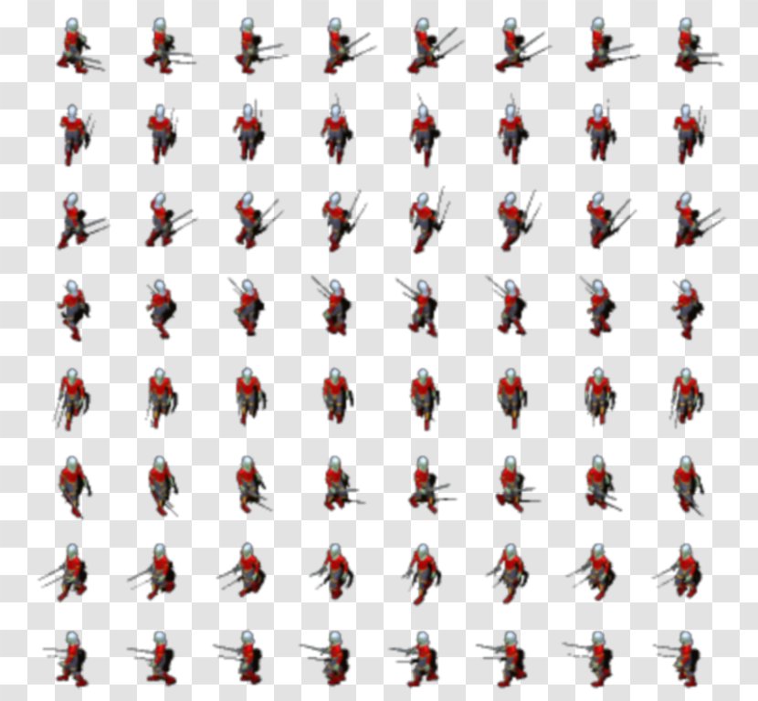 Skeletor Pixel Art He-Man Character Animation - Cutout Transparent PNG