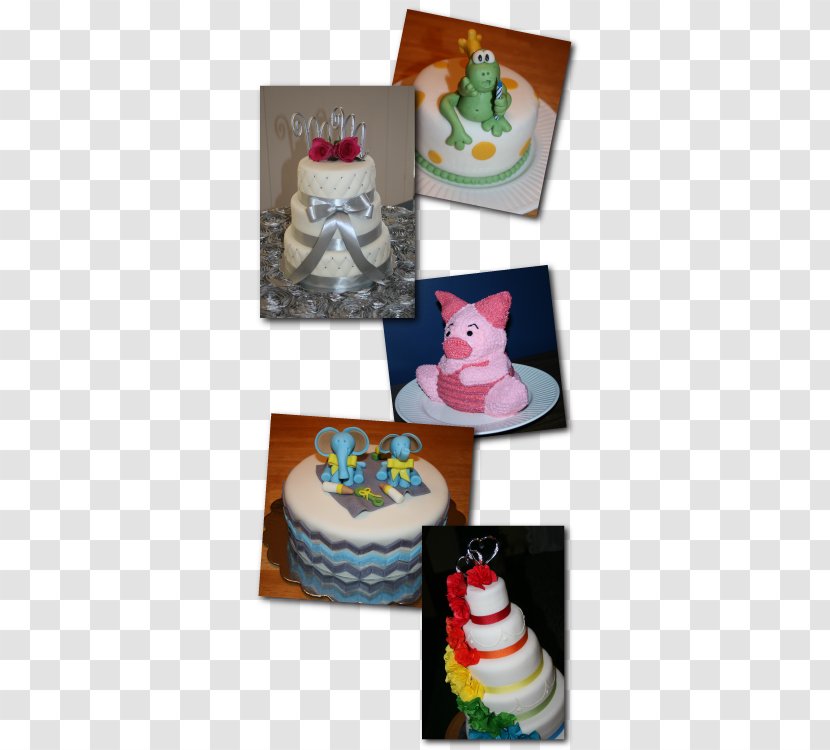 Buttercream Sugar Cake Torte Frosting & Icing Decorating - Pasteles - Birthday 60 Transparent PNG