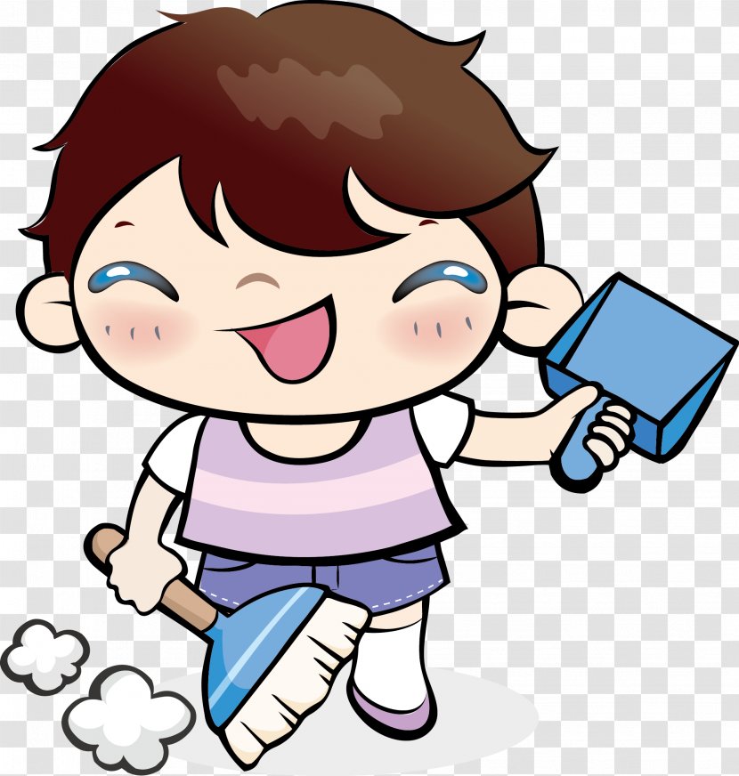 Cleaning Royalty-free Free Content Clip Art - Watercolor - Cartoon Children Transparent PNG