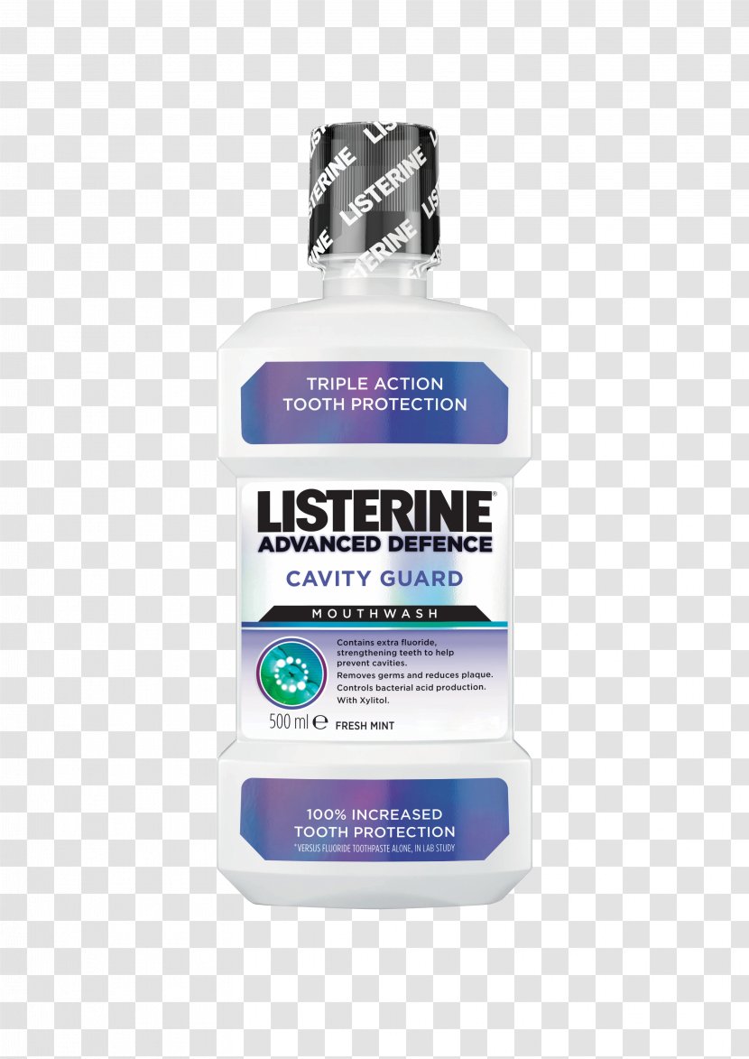 Listerine Mouthwash Gums Total Care - Dentist - Oral Hygiene Transparent PNG