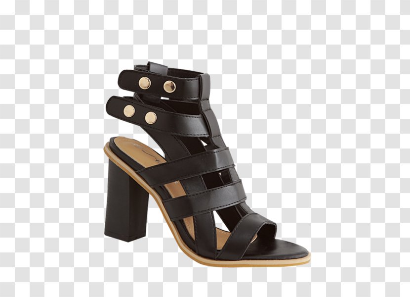 Sandal Boot High-heeled Shoe Absatz - High Heeled Footwear Transparent PNG