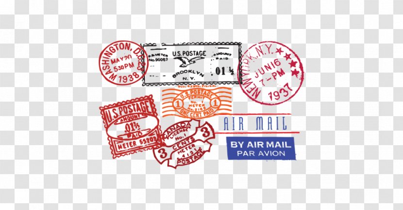 Label Rubber Stamp Postmark Postage Stamps Cancellation - Design Transparent PNG