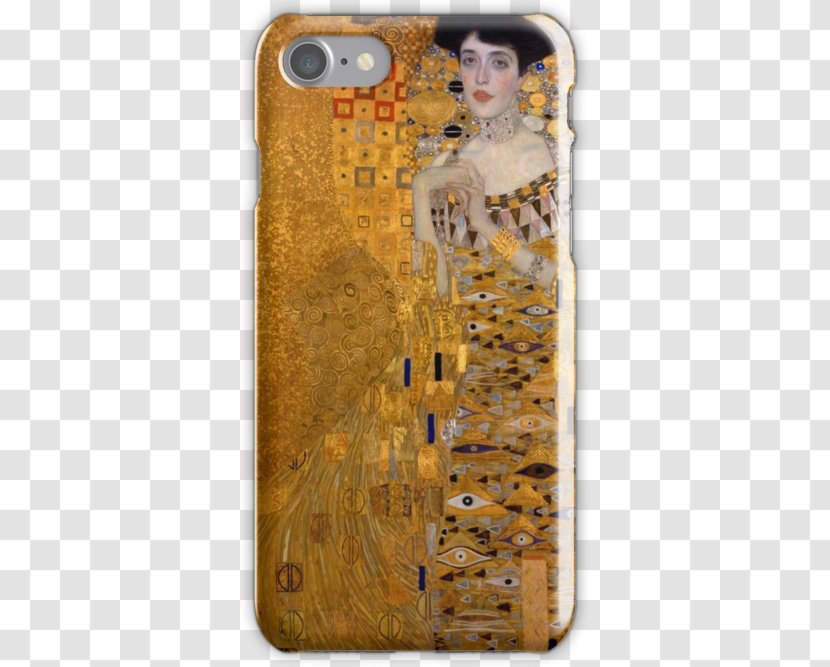 Portrait Of Adele Bloch-Bauer I The Three Ages Woman II Hope Kiss - Gustav Klimt Transparent PNG