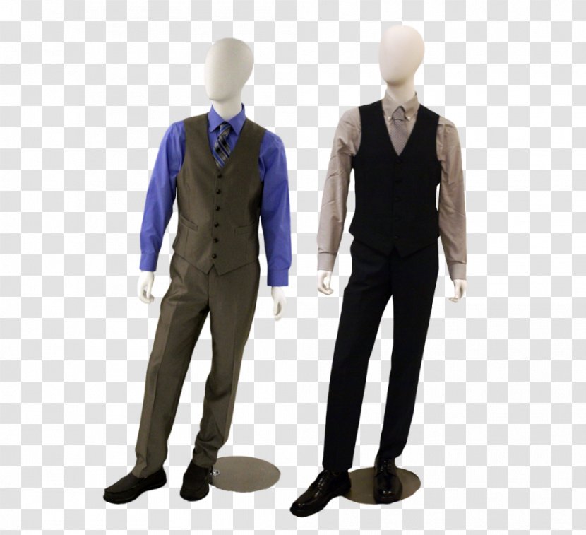 Tuxedo Mannequin Clothing Suit Dress Transparent PNG