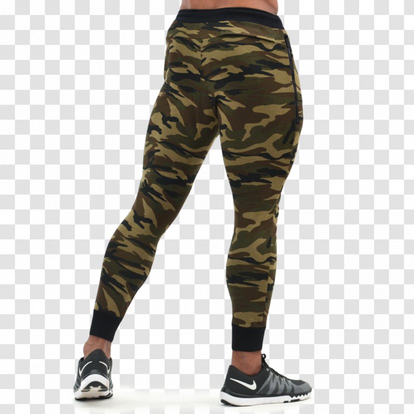 Leggings Cargo Pants Khaki Waist - Camouflage - Jeans Transparent PNG