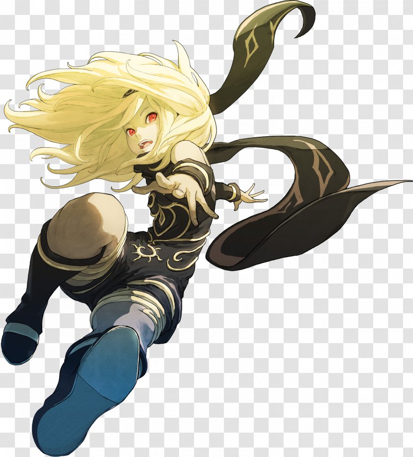 Gravity Rush 2 Nier: Automata Kat Video Game - Silhouette Transparent PNG