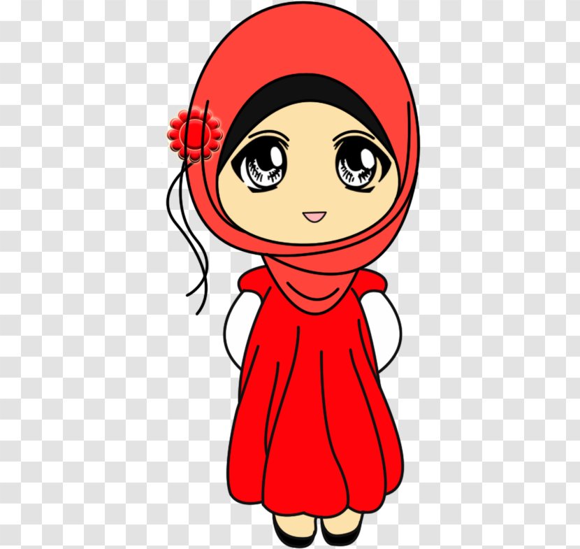 Muslim Islam Doodle Hijab El Coran (the Koran, Spanish-Language Edition) (Spanish - Silhouette Transparent PNG