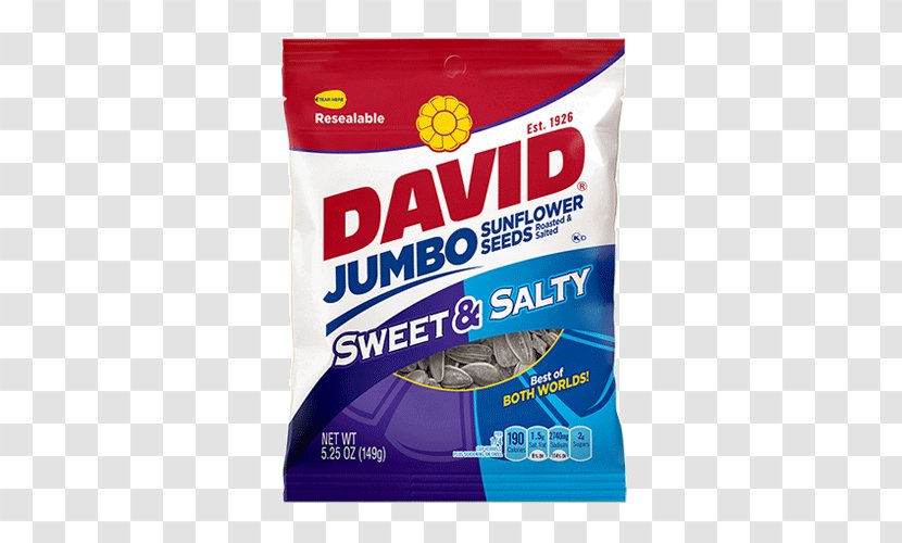 David Sunflower Seeds Nachos Common - Ounce - Flower Transparent PNG