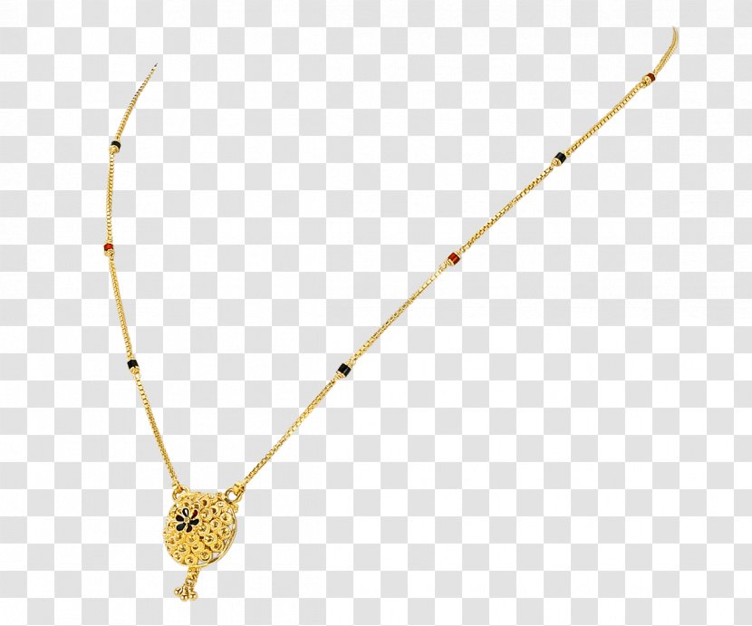 Necklace Orra Jewellery Gold Mangala Sutra Transparent PNG