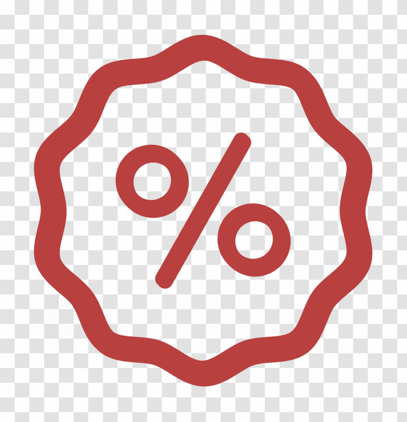 Percent Icon Bank And Finances Elements Icon Commerce Icon Transparent PNG