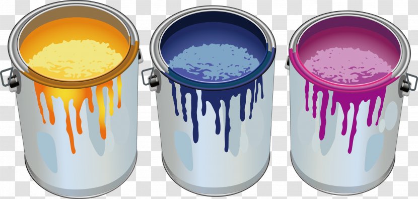 Painting Cartoon Clip Art - Stock Photography - Paint Bucket Transparent PNG