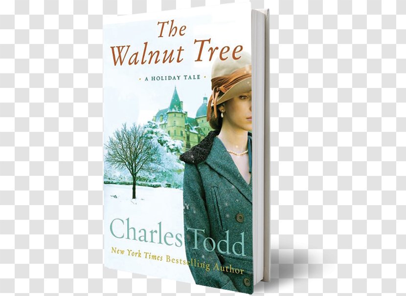 The Walnut Tree: A Holiday Tale Christmas Hardcover Book Shattered Bess Crawford Mystery - Cover Transparent PNG
