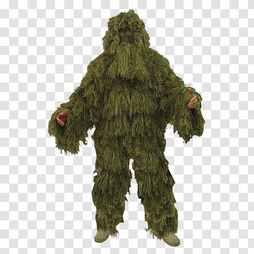 Ghillie Suits Military Camouflage U.S. Woodland - Gilets - Suit Transparent PNG