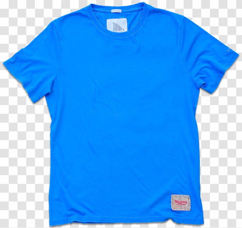 T-shirt Polo Shirt Decathlon Group Blue - Azure - Red Collar Transparent PNG