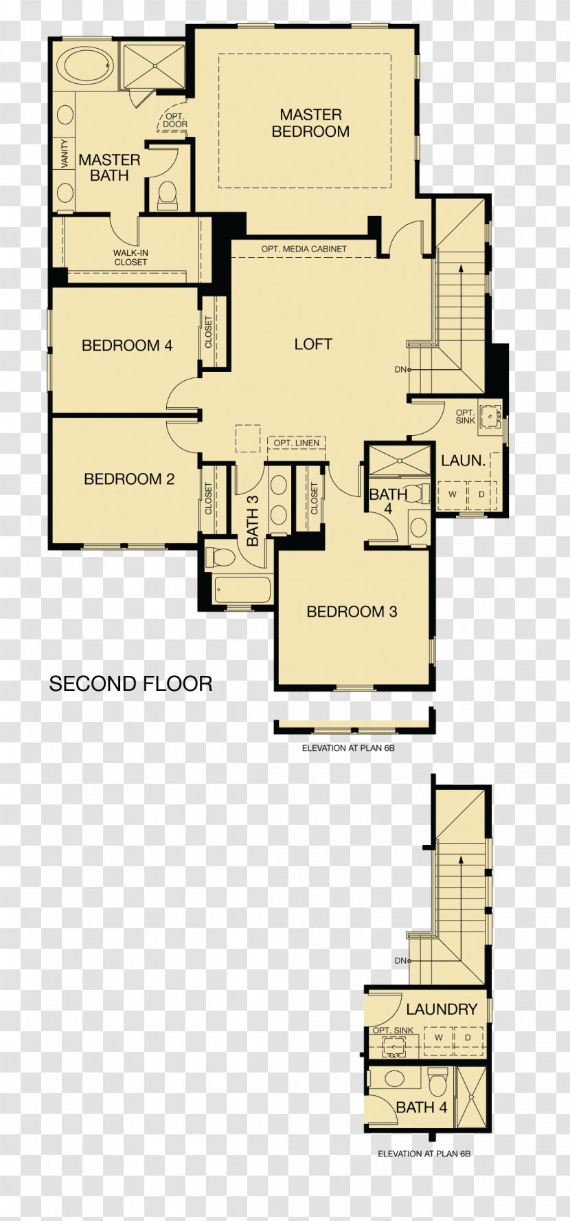 Floor Plan House Transparent PNG