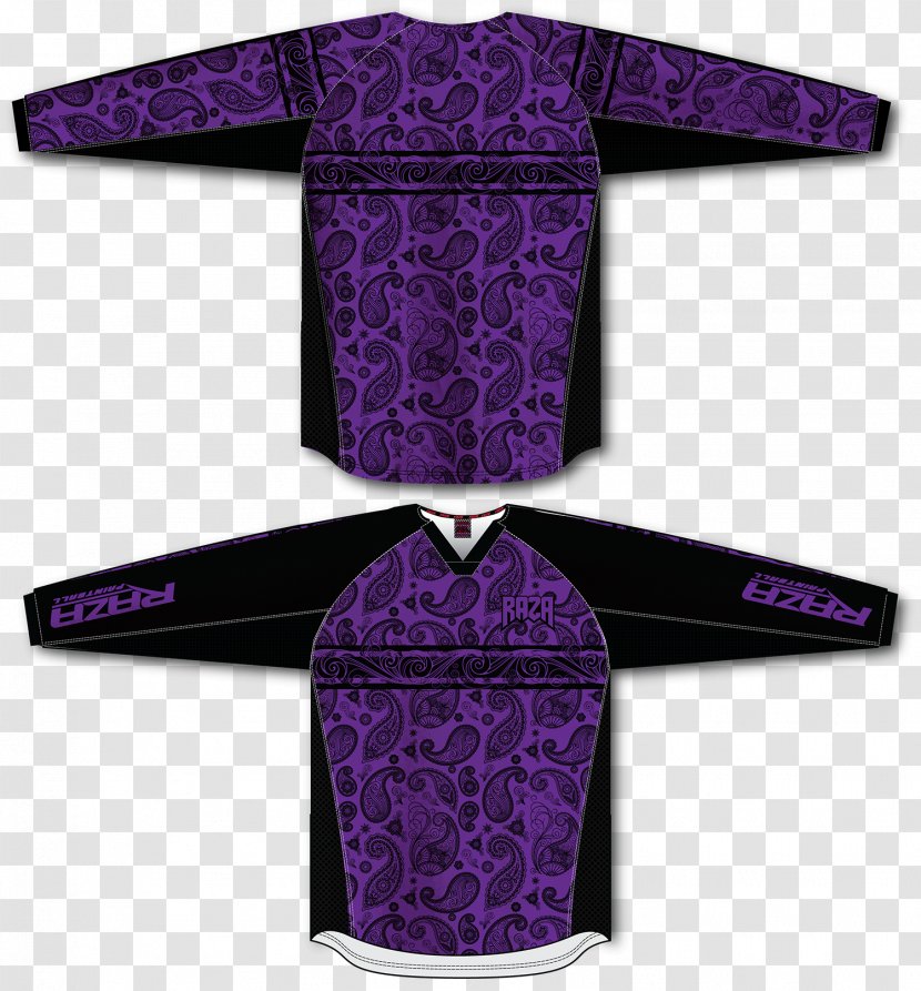 Sleeve T-shirt Blue Jersey Purple Transparent PNG
