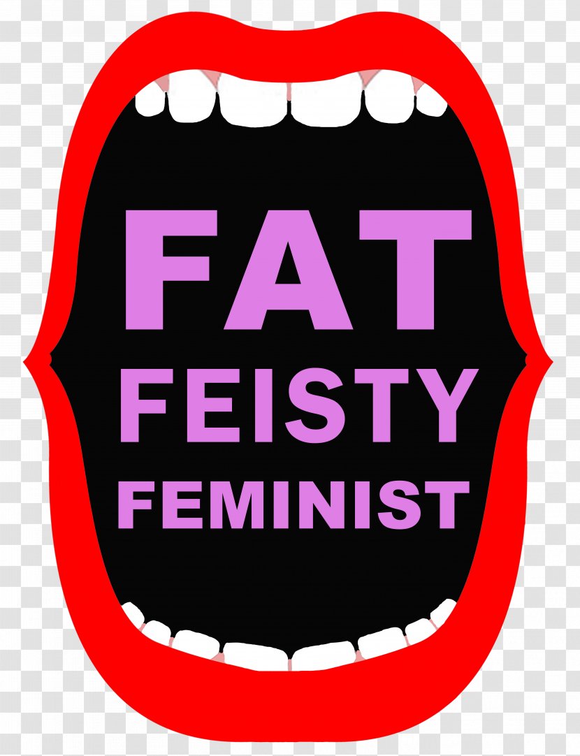 Feminism Obesity Fat Calorie - Signage - Logo Fff Transparent PNG