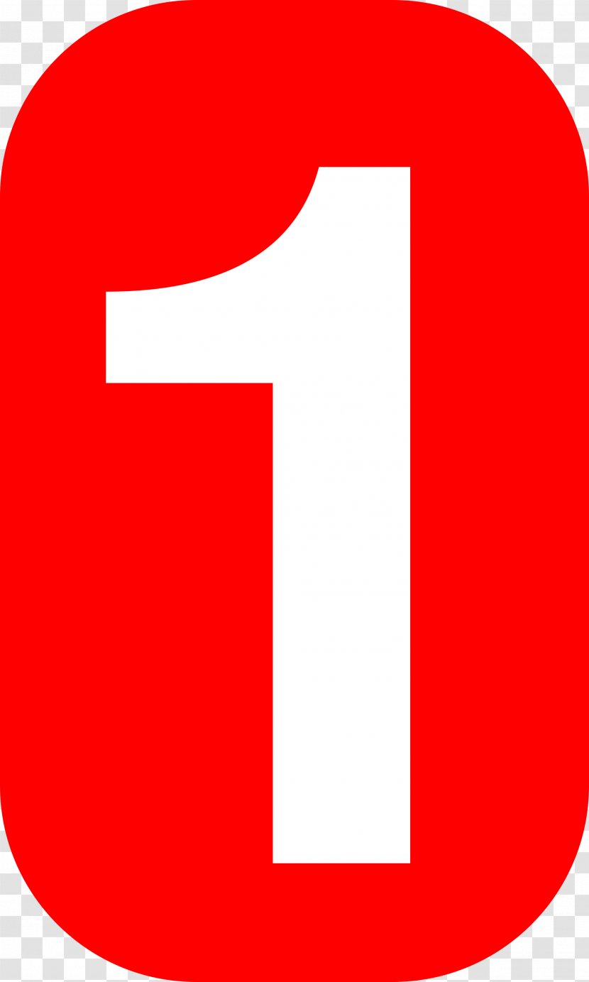 Number Red Rectangle Clip Art - Trademark Transparent PNG