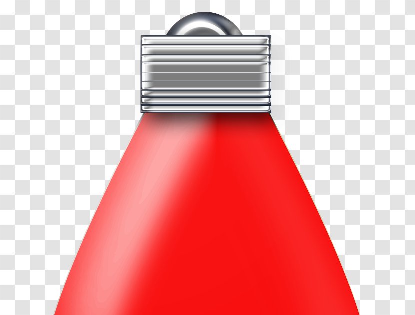 Perfume - Red - Light Bulb Transparent PNG